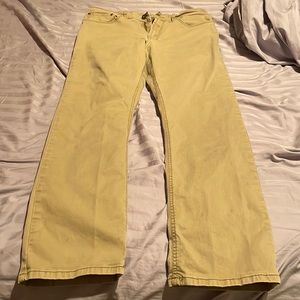 Wrangler straight fit khakis. 34x32.